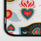 Milagro Love Hearts - White Laptop Sleeve Gallery Image 3