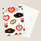 Milagro Love Hearts - White Stationery Card Gallery Image 2