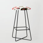 Milagro Love Hearts - White Stool Gallery Image 1