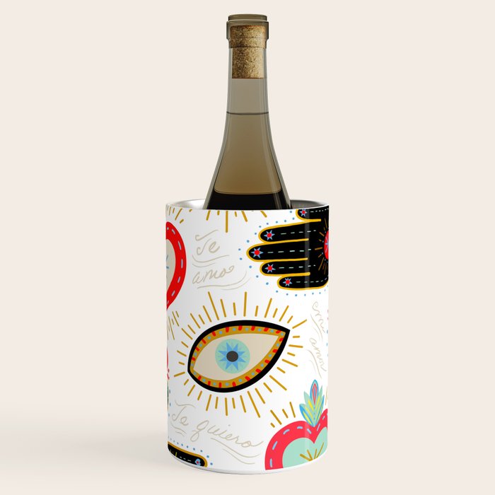 Milagro Love Hearts - White Wine Chiller Gallery Image 1