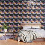 Memphis Pattern 23 - 80s Retro - Pastel Colors Wallpaper Gallery Image 3