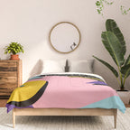 Memphis Pattern 23 - 80s Retro - Pastel Colors Comforter Gallery Image 3