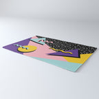 Memphis Pattern 23 - 80s Retro - Pastel Colors Rug Gallery Image 3