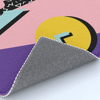 Memphis Pattern 23 - 80s Retro - Pastel Colors Rug Gallery Image 4