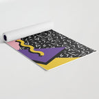Memphis Pattern 23 - 80s Retro - Pastel Colors Yoga Mat Gallery Image 2