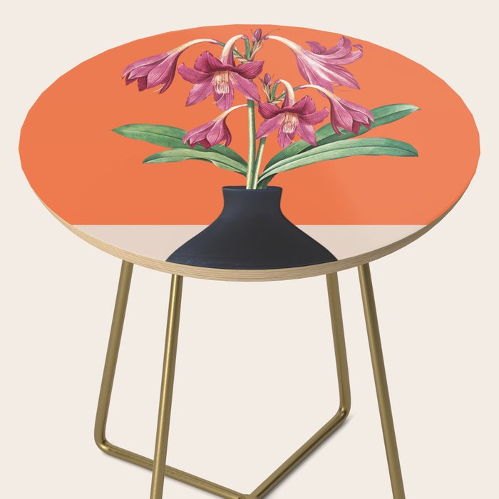 Flowers in Black Vase 4 Side Table Gallery Image 2