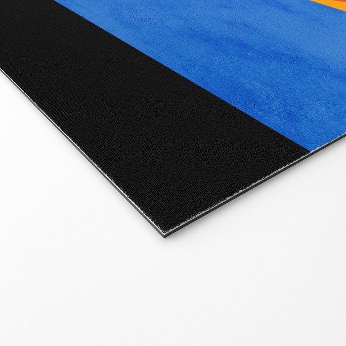 Mid Century Abstract Landscape Welcome Mat Gallery Image 2