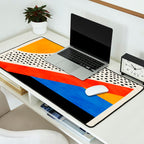 Mid Century Abstract Landscape Desk Mat Gallery Image 2