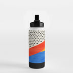 Mid Century Abstract Landscape Water Bottle Gallery Image 2