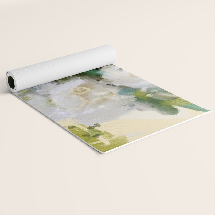 floral abstract 2 22 Yoga Mat Gallery Image 2