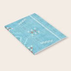 Casablanca Aqua Kilim Notebook Gallery Image 2
