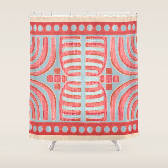 Feeling Like a Spa Day - Nantucket Shower Curtain
