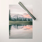 Mount Rainier Washington Wrapping Paper Gallery Image 1