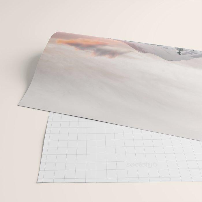 Mount Rainier Washington Wrapping Paper Gallery Image 2