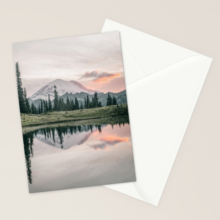 Mount Rainier Washington Stationery Card Gallery Image 2