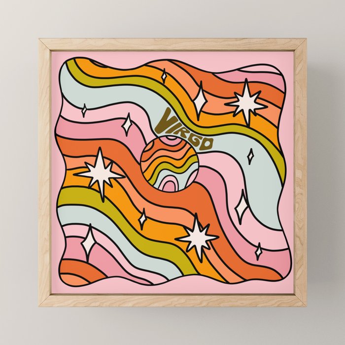 Virgo Planet Mini Art Print Gallery Image 1