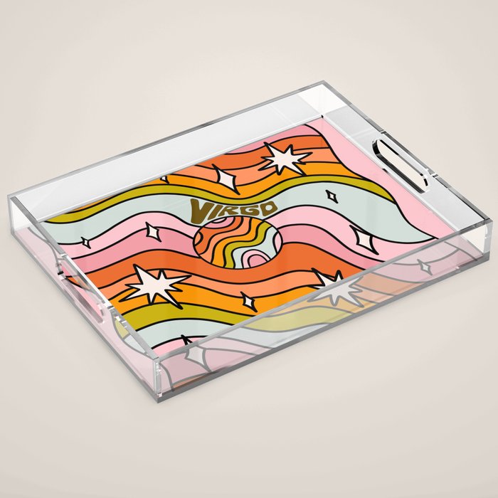 Virgo Planet Acrylic Tray Gallery Image 1