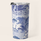 Blue Willow Godzilla Travel Mug Gallery Image 3