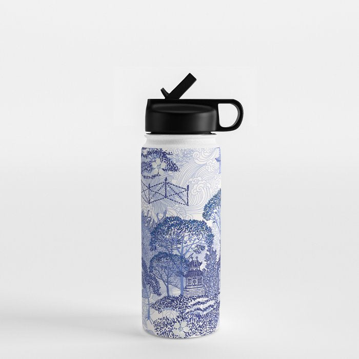 Blue Willow Godzilla Water Bottle Gallery Image 1