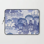 Blue Willow Godzilla Laptop Sleeve Gallery Image 1