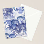 Blue Willow Godzilla Stationery Card Gallery Image 2