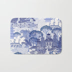 Blue Willow Godzilla Bath Mat Gallery Image 1