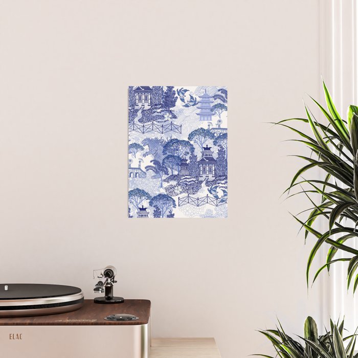 Blue Willow Godzilla Poster Gallery Image 2