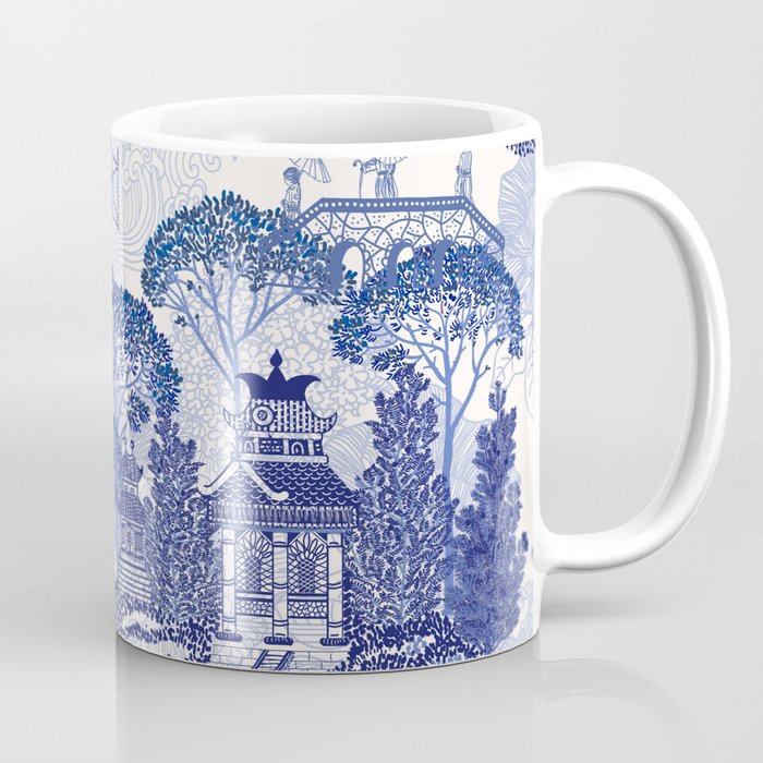 Blue Willow Godzilla Coffee Mug Gallery Image 1
