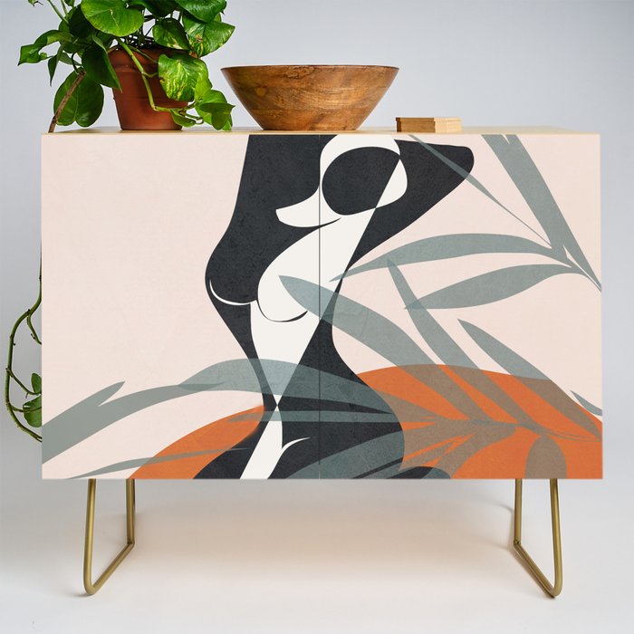 Abstract Female Figure 21 Credenza Gallery Image 1