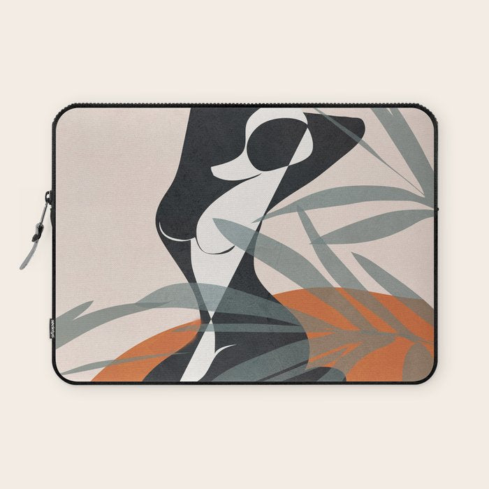 Abstract Female Figure 21 Laptop Sleeve Gallery Image 1