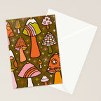 Mushroom Ornaments Stationery Card Gallery Image 2