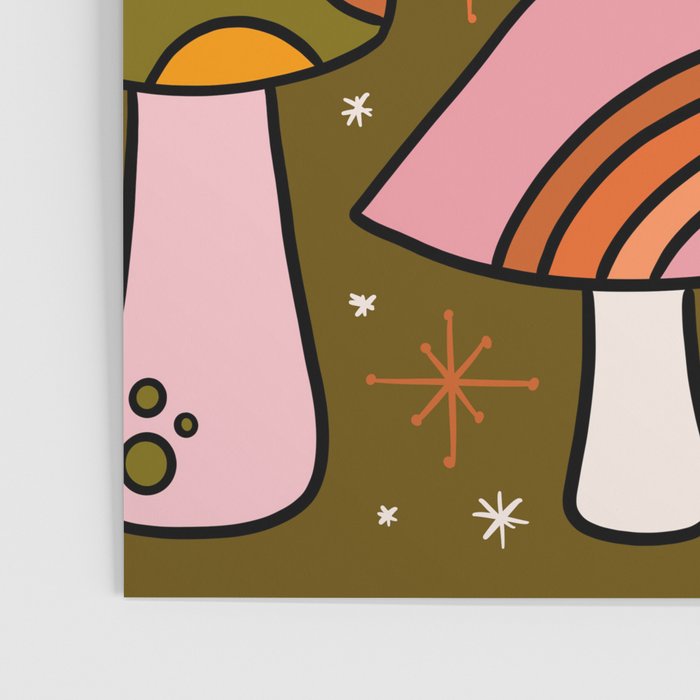 Mushroom Ornaments Poster Gallery Image 3