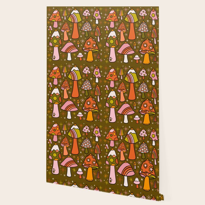 Mushroom Ornaments Wallpaper Gallery Image 2