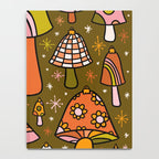 Mushroom Ornaments Notebook Gallery Image 4