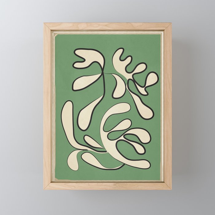 Minimal Abstraction 2 Mini Art Print Gallery Image 1