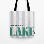 Meet me at the lake Tote Bag Gallery Image 1