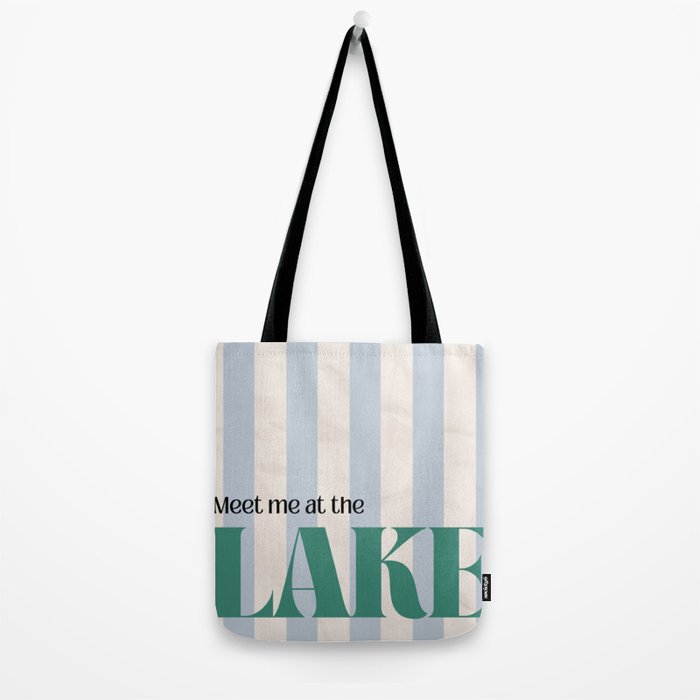 Meet me at the lake Tote Bag Gallery Image 2