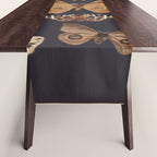 Night butterflies 2 Table Runner Gallery Image 1