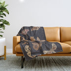 Night butterflies 2 Throw Blanket Gallery Image 1