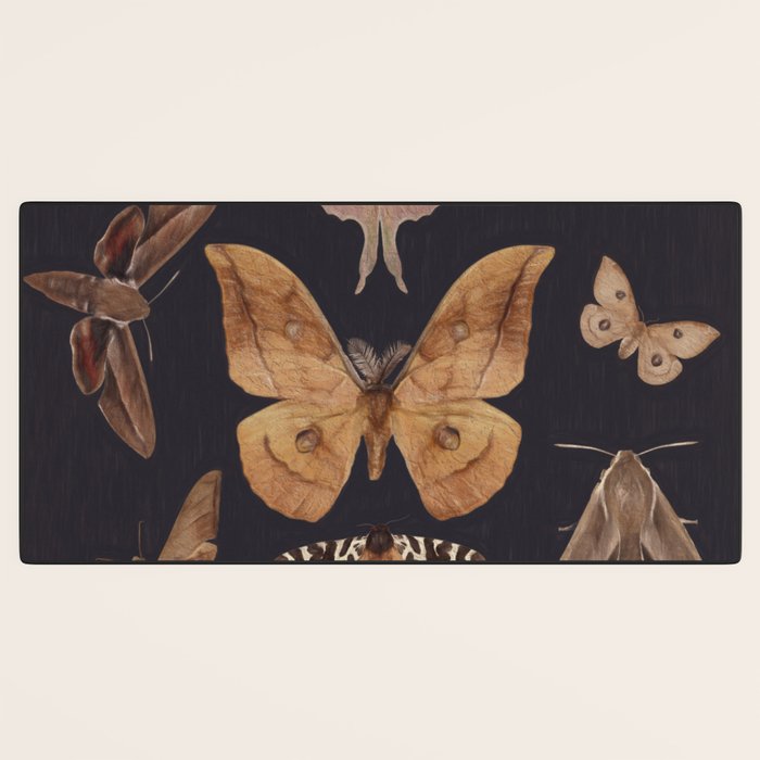 Night butterflies 2 Desk Mat Gallery Image 3