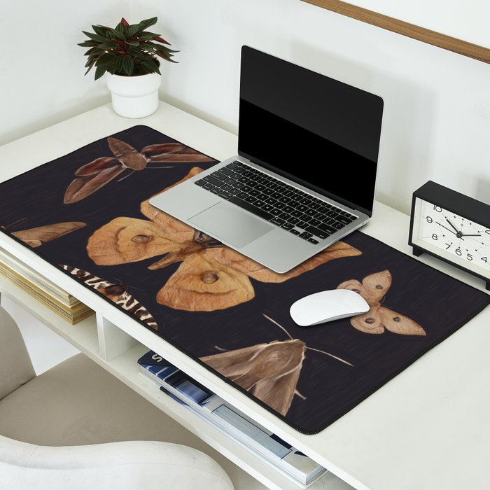 Night butterflies 2 Desk Mat Gallery Image 2