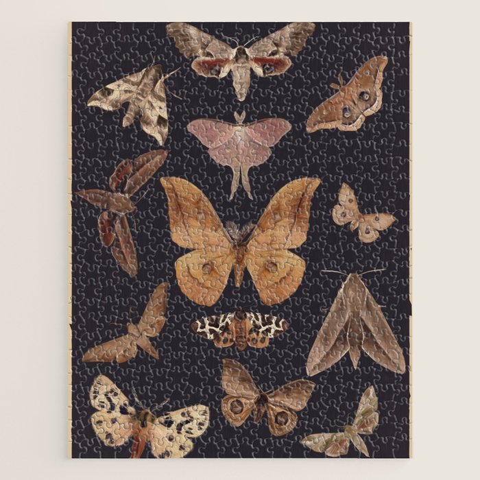 Night butterflies 2 Jigsaw Puzzle Gallery Image 1