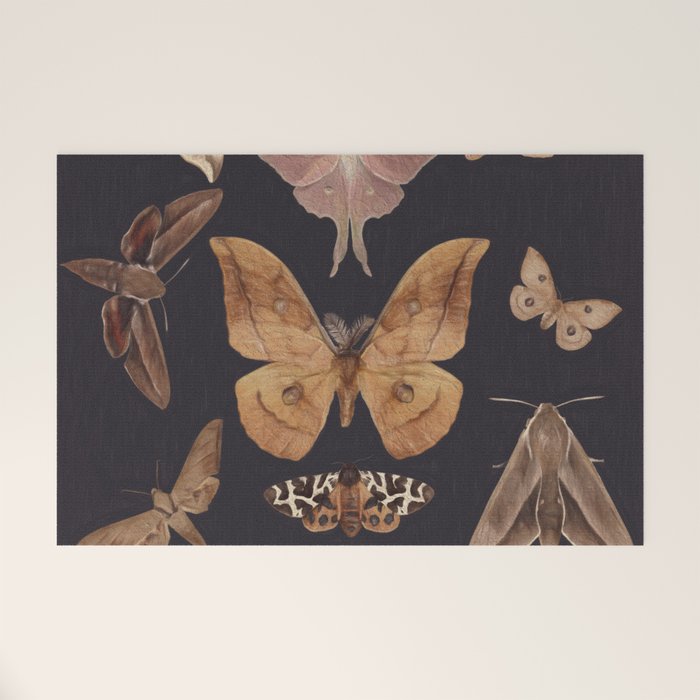 Night butterflies 2 Welcome Mat Gallery Image 1