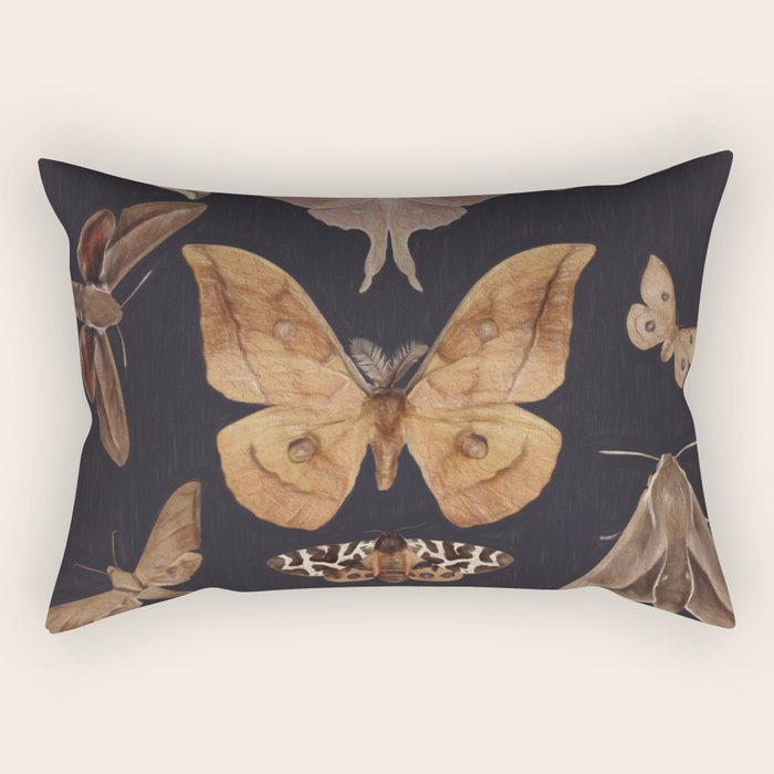 Night butterflies 2 Rectangular Pillow Gallery Image 1