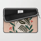 Hares Among Flowers Laptop Sleeve Gallery Image 2