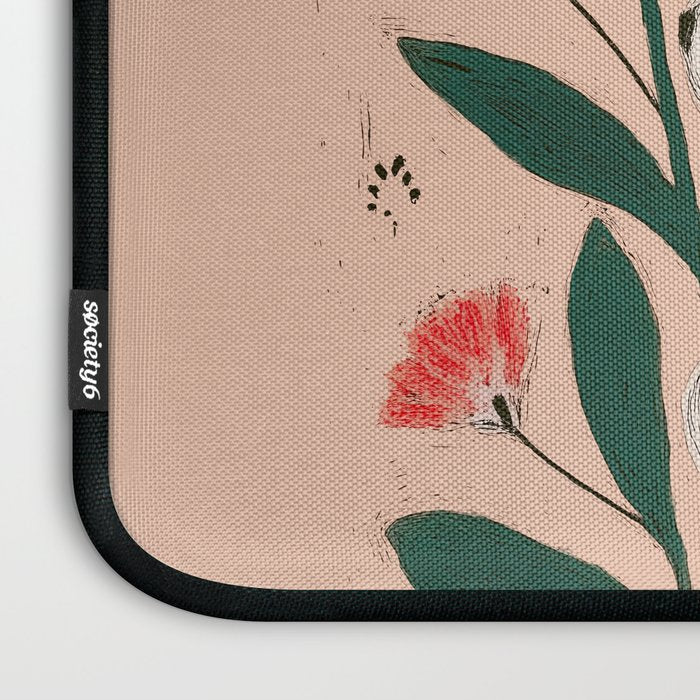 Hares Among Flowers Laptop Sleeve Gallery Image 3