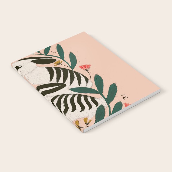 Hares Among Flowers Notebook Gallery Image 2