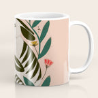 Hares Among Flowers Coffee Mug Gallery Image 1