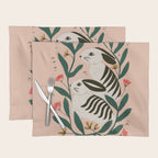 Hares Among Flowers Placemat Gallery Image 1