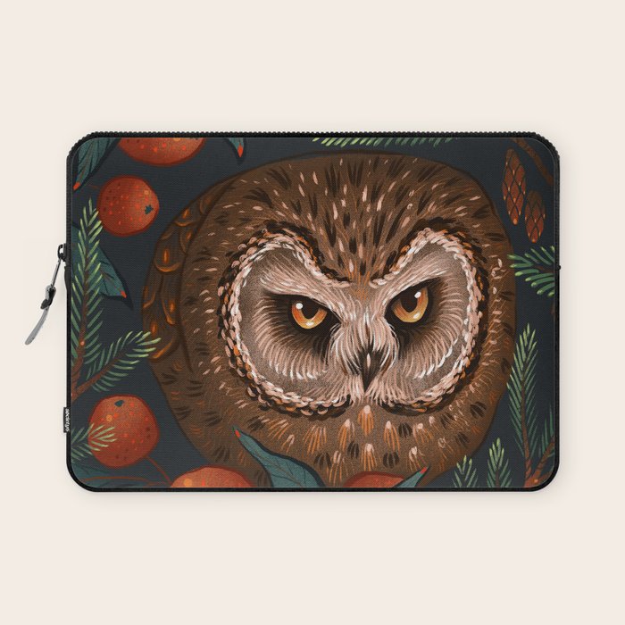 Rockefeller Owl Laptop Sleeve Gallery Image 1